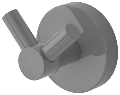 Крючок для полотенцесушителя двойной Сунержа Виктория 50х43х50 мм 900730070000 RAL 9007