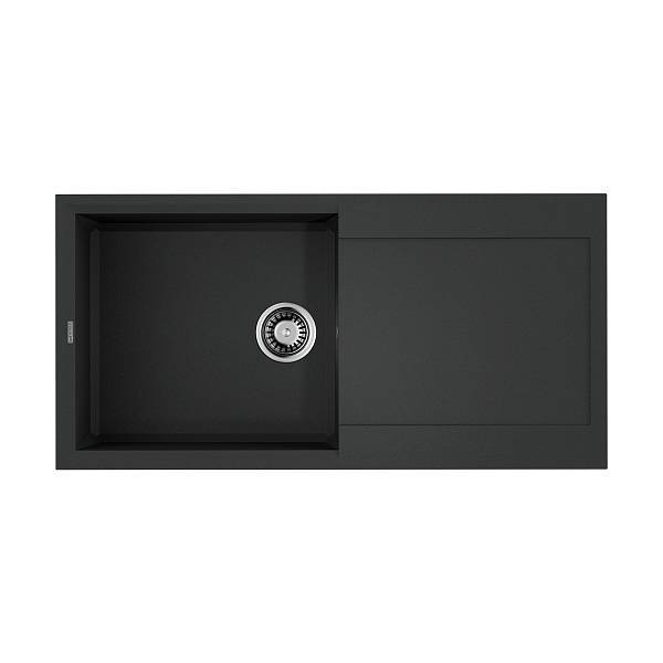 Кухонная мойка OMOIKIRI Sakaime 100-BL Tetogranit 100x50 см черный 4993884