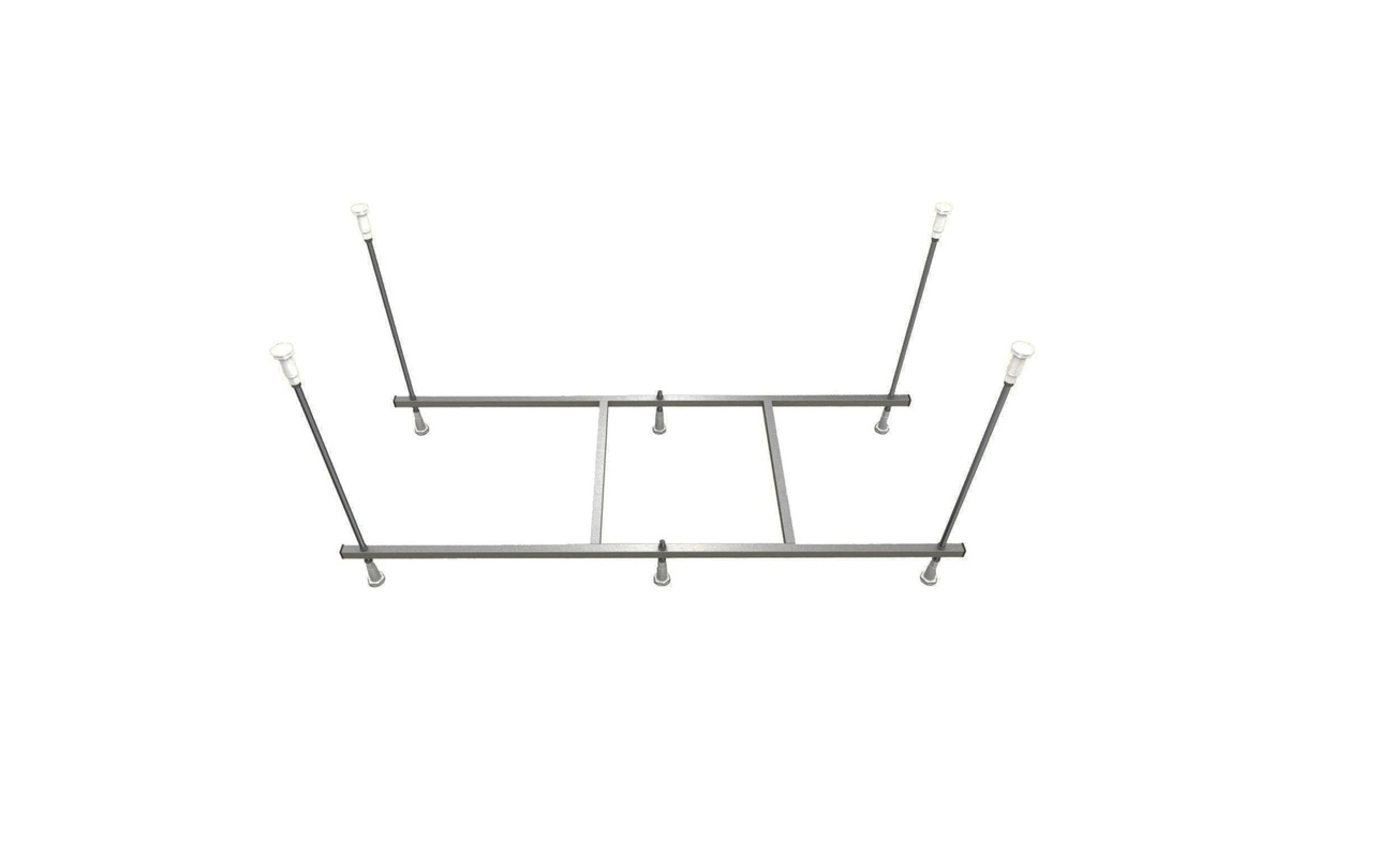 Каркас для ванны 1Marka Мия / Калибри 160 / 165 см сборный на шпильках KAR-0000024