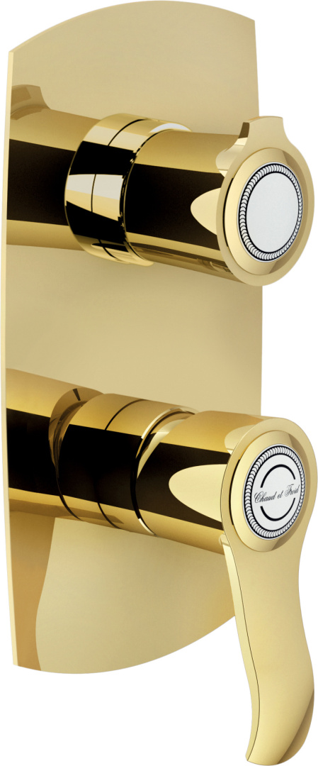 Смеситель для ванны Webert SOFI (внешняя часть) золото WE81102/SIGDP