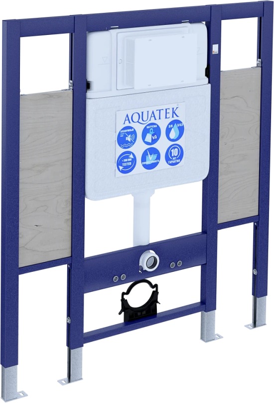 Инсталляция для подвесного унитаза Aquatek для лиц с ограниченными возможностями INS-0000015