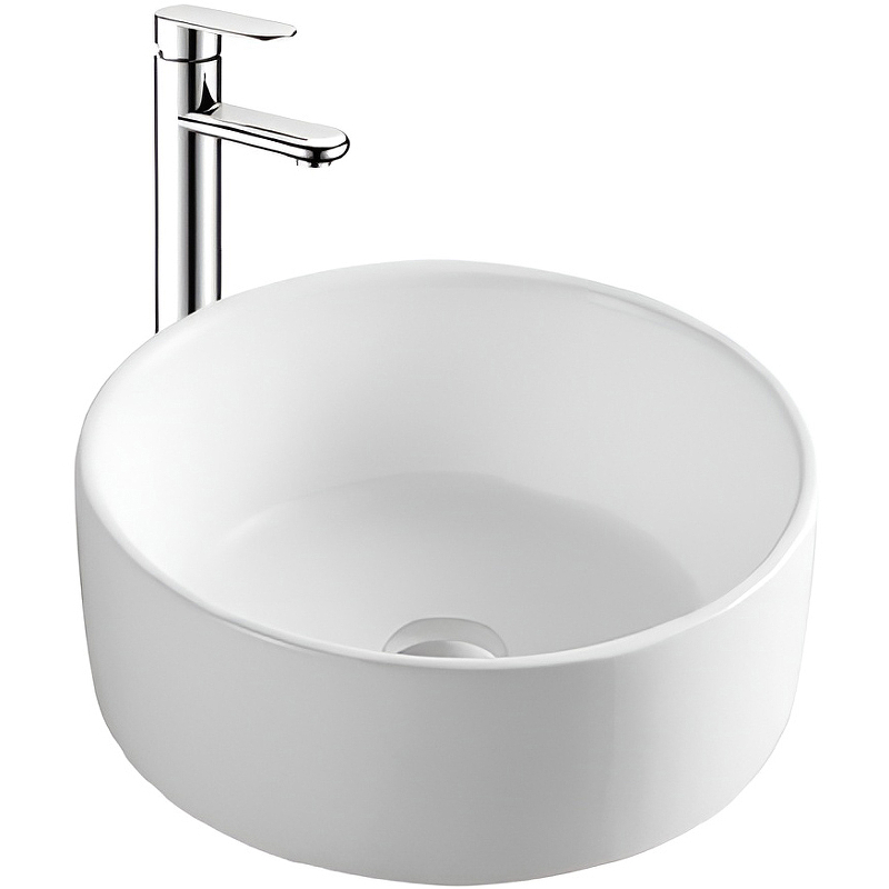 Раковина накладная Aquatek 400x400x165 мм матовый белый AQ5118-MW