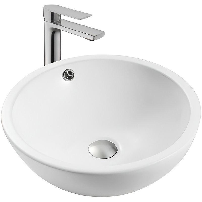 Раковина накладная AQUATON 440x440x175 мм матовый белый AQ5354-MW