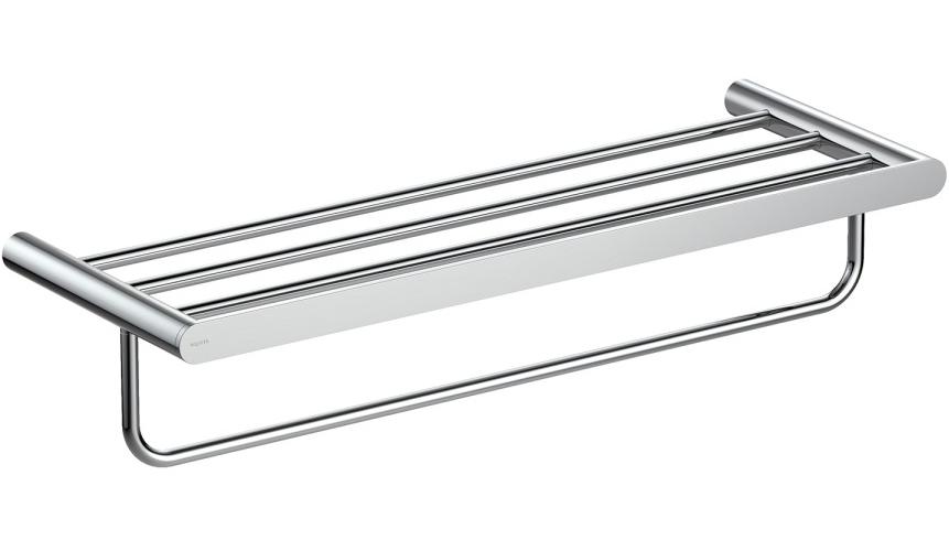 Полка для полотенец Aquatek Лира хром AQ4415CR