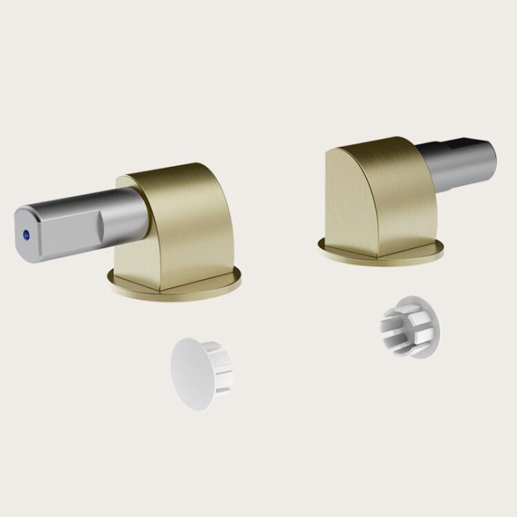 Петли Gessi для сиденья унитаза плавного закрывания Brushed Brass PVD 37584727