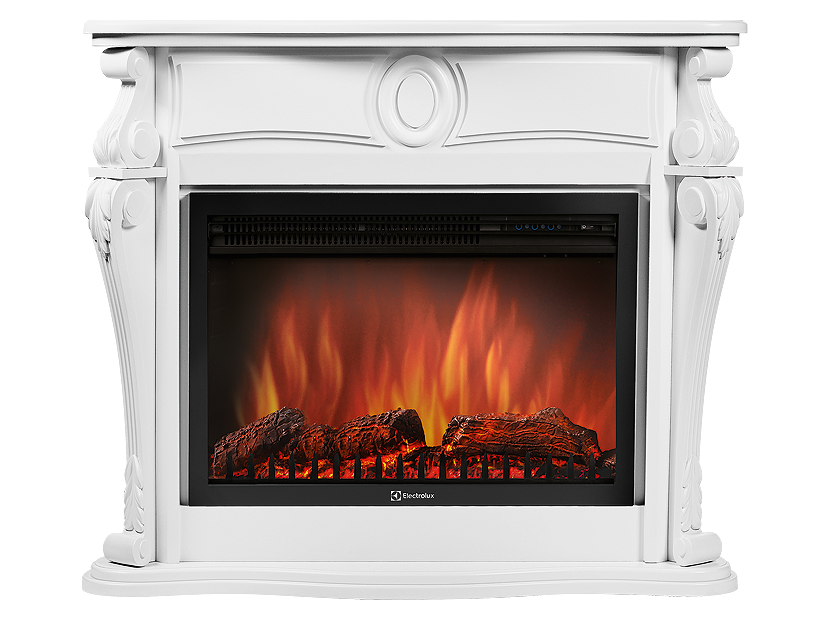 Портал для электрокамина Firelight Ovatio 26/30 белый НС-1177920