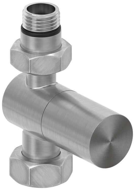 Вентиль Сунержа прямой Цилиндр G 1/2 x G 3/4 сатин 07114011234