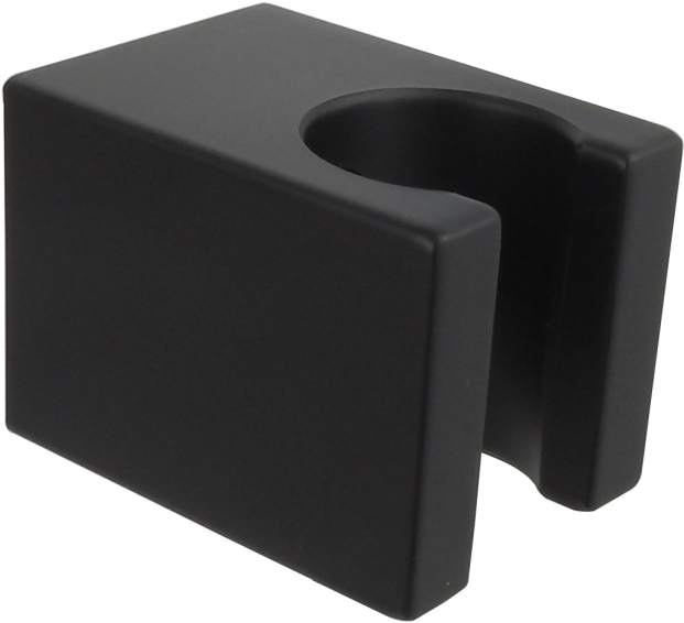 Держатель для ручного душа Aquatek матовый черный AQ2400MB