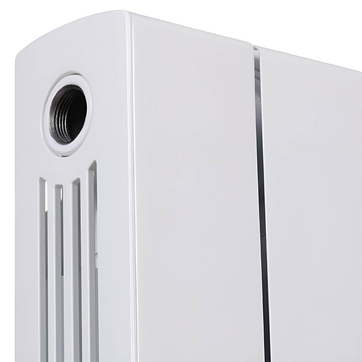 Радиатор биметаллический RIFAR SUPReMO 800 6 секций боковое подключение белый 11513