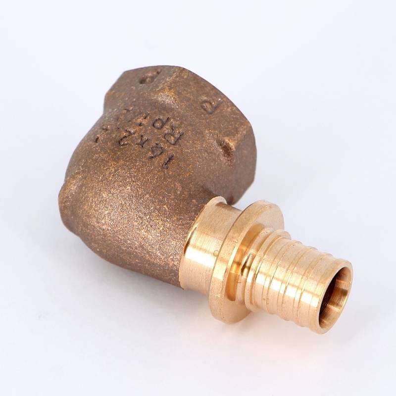 Угольник-переходник REHAU RAUTITAN RX+ 16х1/2 ВР бронза 456353