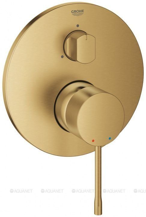 Смеситель для ванны GROHE Essence внешняя часть с переключателем на 3 положения холодный рассвет матовый 24092GN1