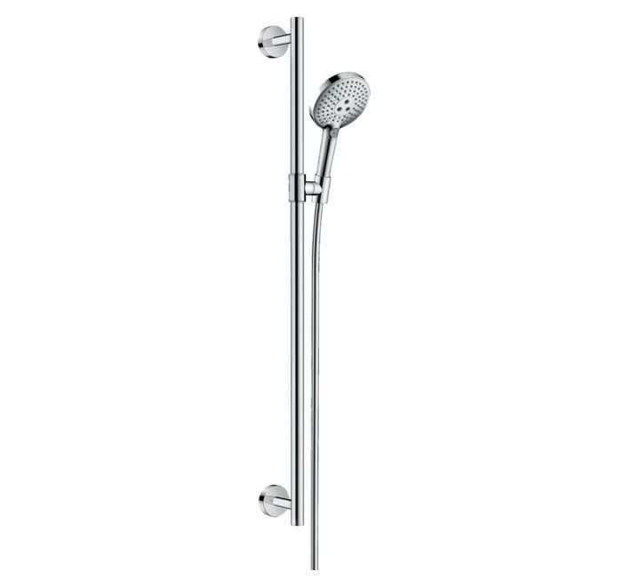 Душевой гарнитур Hansgrohe Raindance Select S 120 3jet EcoSmart со штангой 900 мм хром 26323000