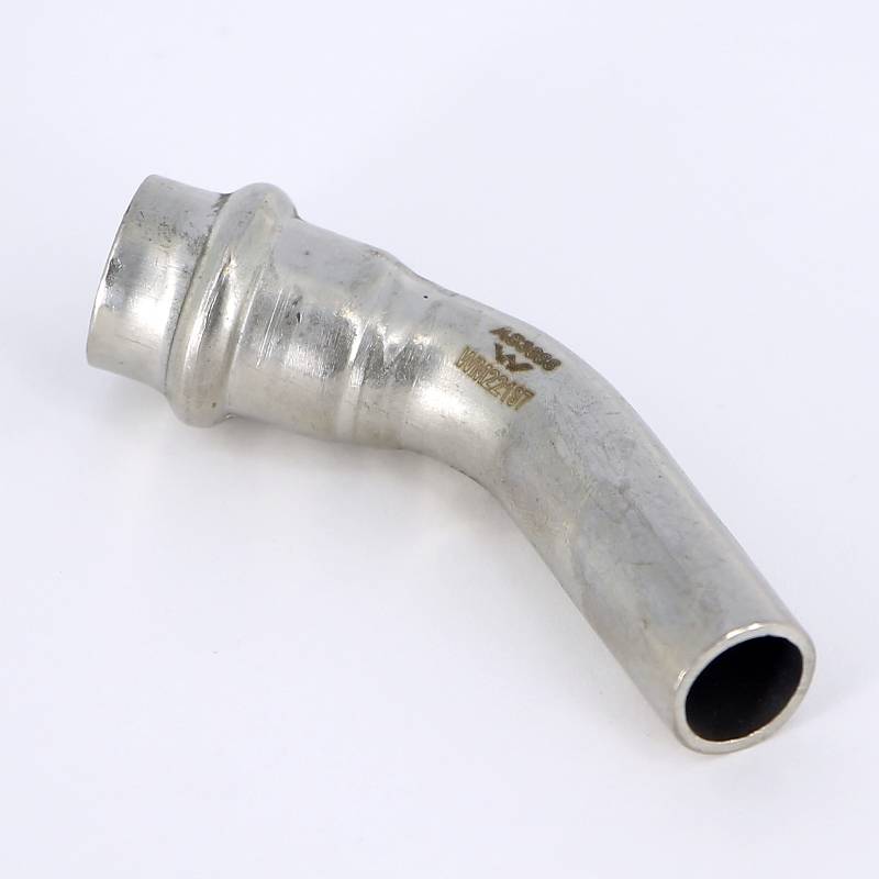 Угольник-вставка 45° пресс IBP >B< Press Inox 15 мм нержавеющая сталь PS5040 0150000