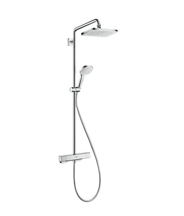Душевая система Hansgrohe Croma E 280 1jet с термостатом цвет хром 27660000