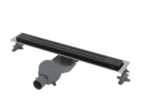 Душевой лоток Boheme 60 см черный 983-60-B