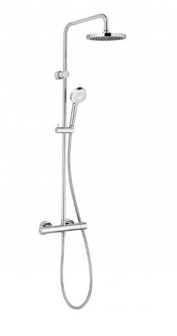 Душевая стойка Kludi LOGO Dual Shower System без смесителя хром 6809405-00