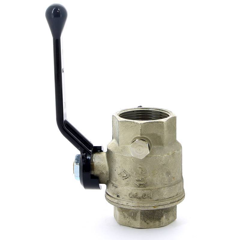 Кран шаровой Bugatti OREGON ВВ с заглушкой и дренажным вентилем рычаг 1 1/2 03300039