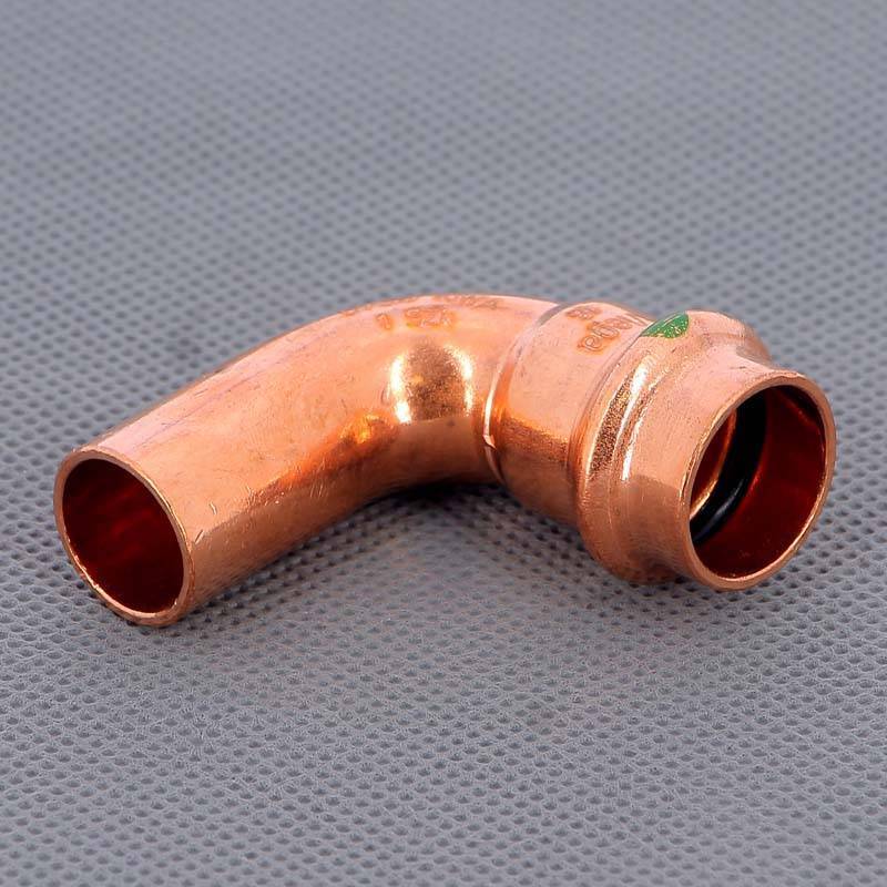 Угол-вставка 90° пресс Viega Profipress 18 мм медь 291655