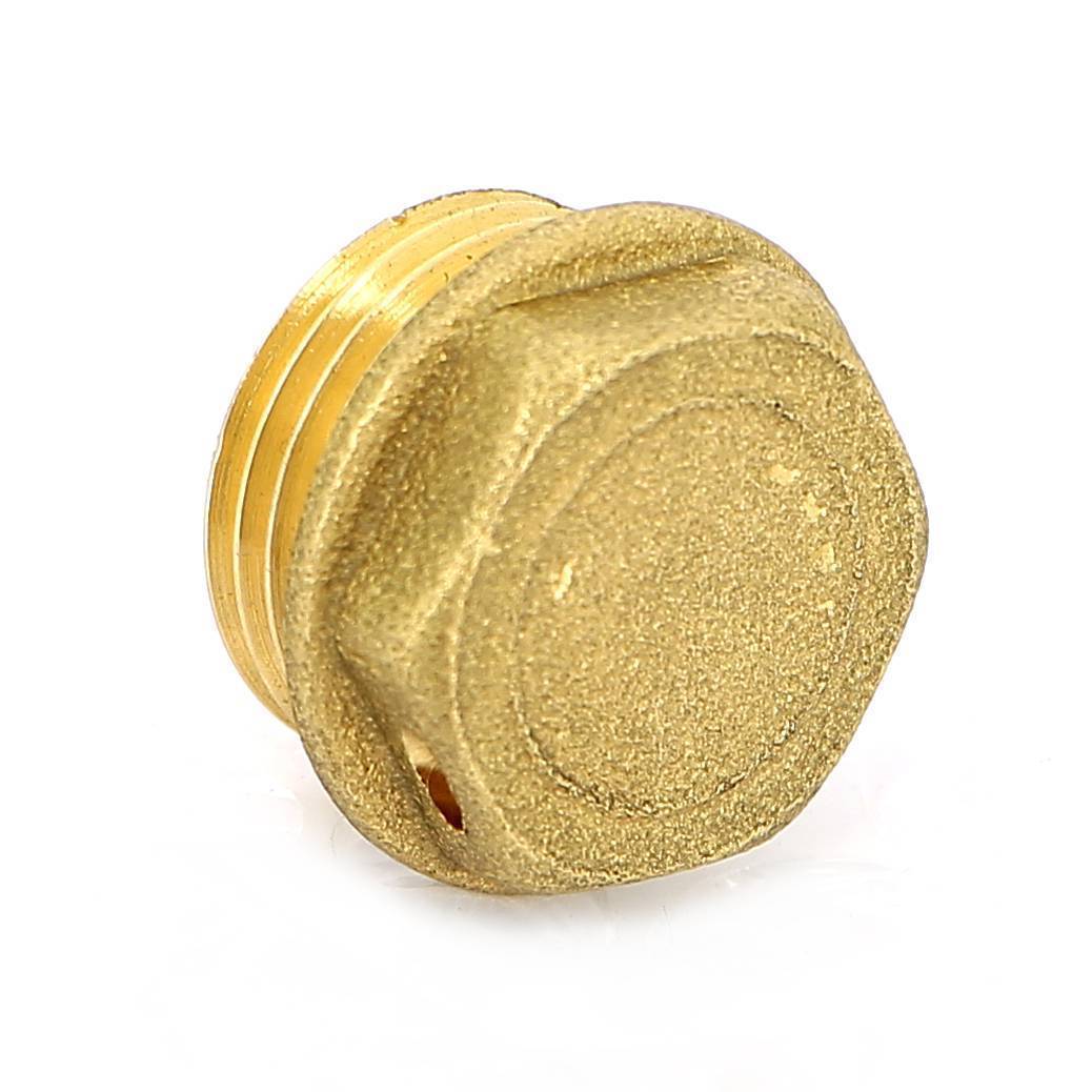 Заглушка латунная с наружной резьбой Tiemme 1/2 1950016