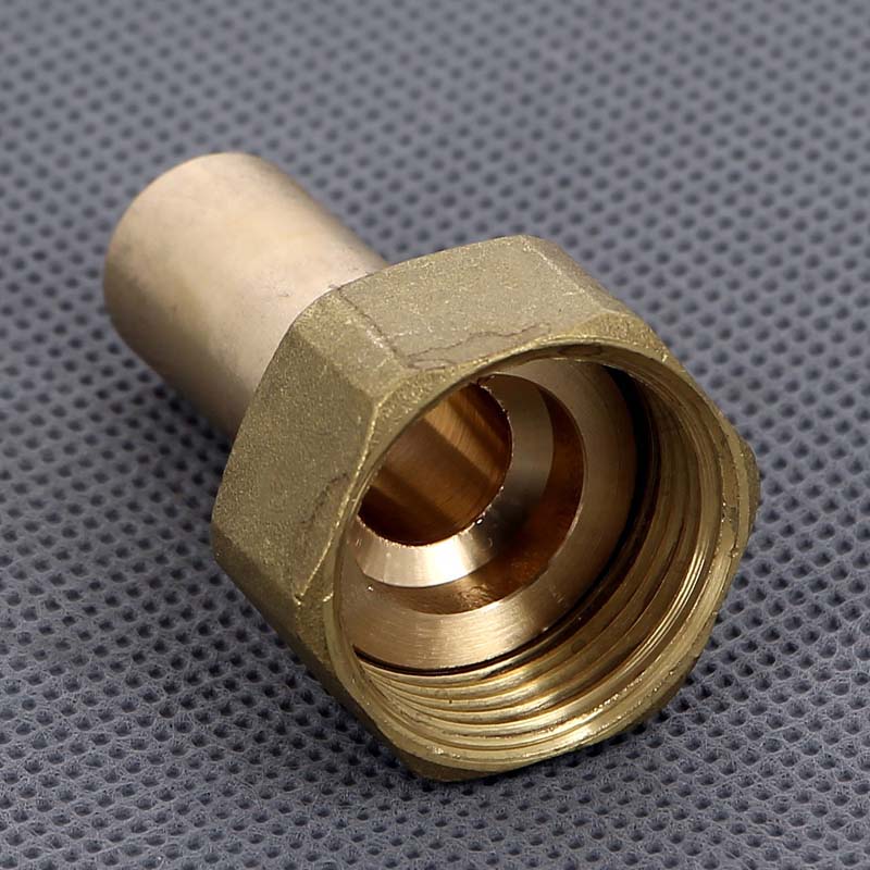 Вставка с накидной гайкой бронза Viega Sanpress 15х3/4 338503