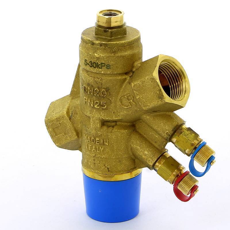 Комплект регулятора перепада давления CIM 767 и балансировочного клапана Cimberio 3/4 HIGH Dp CIM 767H787ODP 34