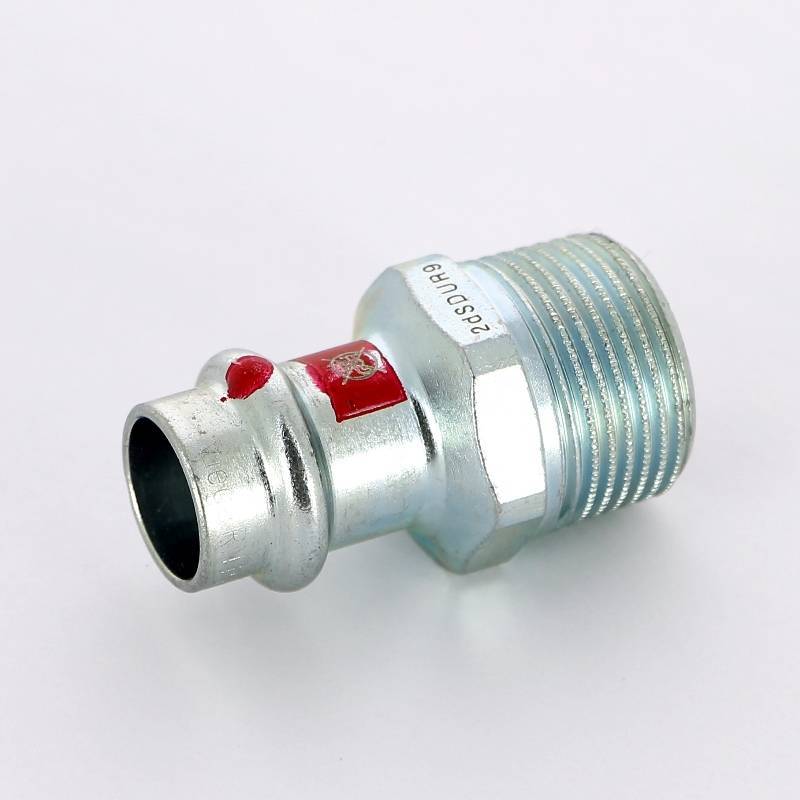 Муфта переходная пресс-Н Viega Prestabo оцинкованная сталь 22х1 704797