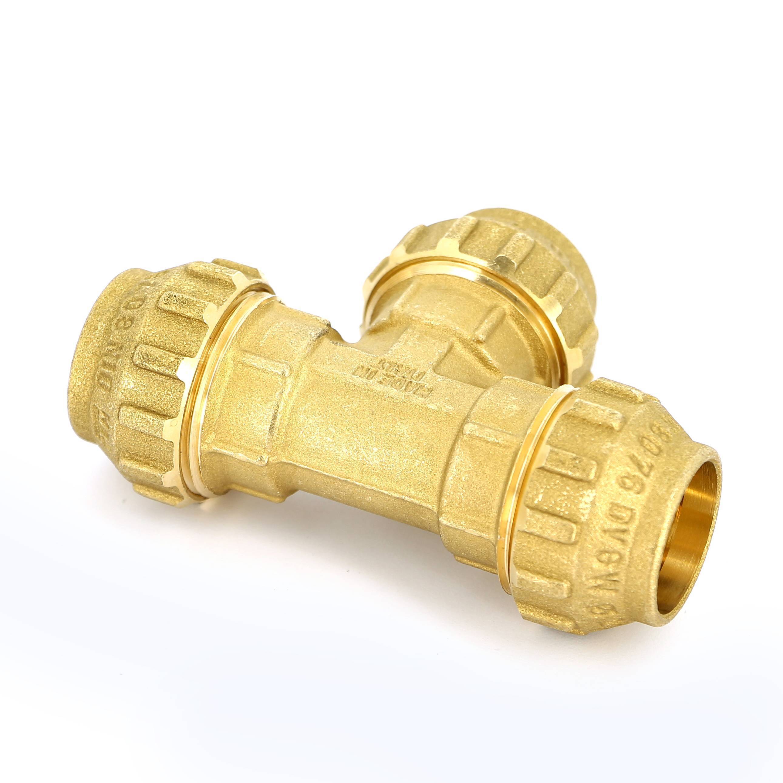 Тройник обжимной Tiemme 25х2.5 мм 3400021