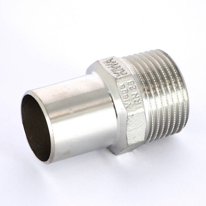 Переходник пресс Viega Sanpress Inox 28 мм x 1 НР нержавеющая сталь 436759