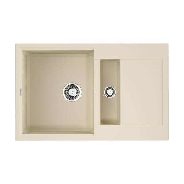 Кухонная мойка Omoikiri Sakaime 78-2-BE Tetogranit 78x50 см ваниль 4993115