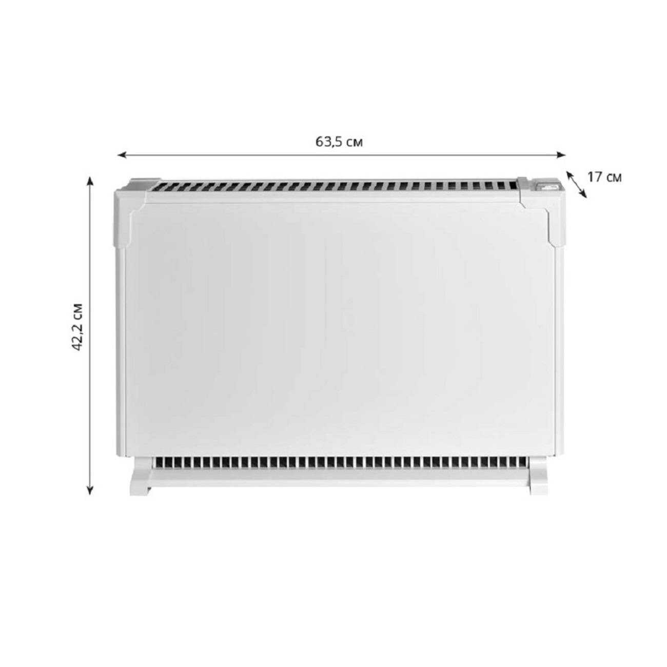 Конвектор электрический Beha GME 15 1500 Вт 4285