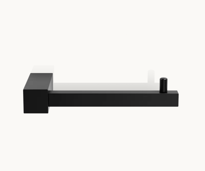 Бумагодержатель Decor Walther без крышки настенный черный матовый 0561160