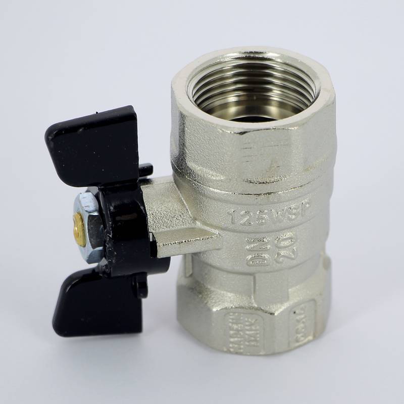 Кран шаровой Bugatti Arizona 602 ВВ 3/4 бабочка 06020014