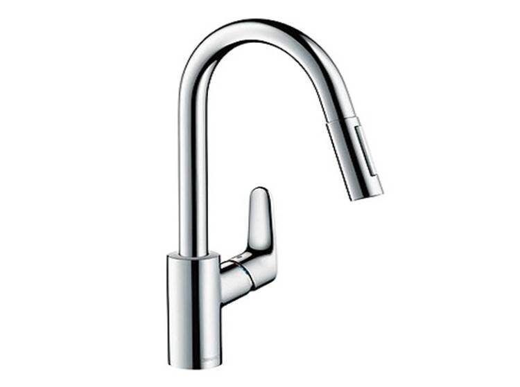 Смеситель для кухни Hansgrohe Focus с вытяжным изливом 31815000