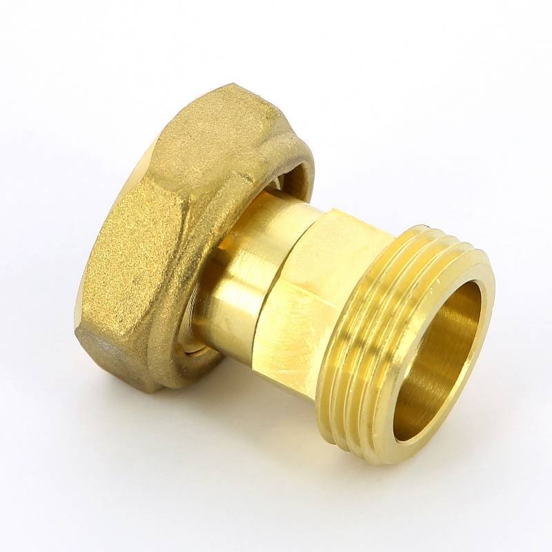 Соединение с накидной гайкой НВ Uni-Fitt 3/4 с плоской прокладкой и обратным клапаном 623G3000