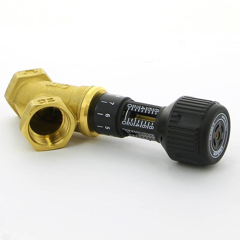 Клапан балансировочный ручной Cimberio CIM 727OT 1/2 ВВ с фиксацией настройки CIM 727OT N 1/2