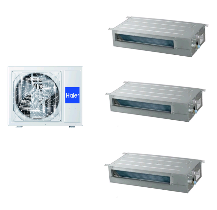 Мульти-сплит система Haier 3U55S2SR5FA / AD12SS1ERA(N)(P)-3 инверторная R32 3U55S2SR5FA/AD12SS1ERA(N)(P)-3