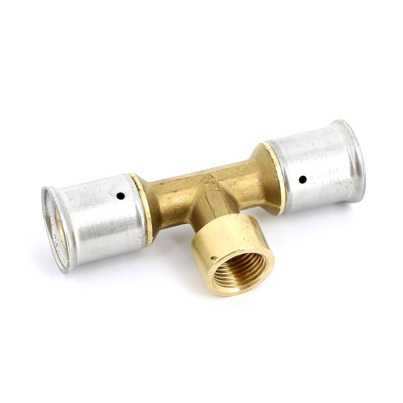 Тройник пресс Henco ВР 26 x 1/2 x 26 мм 13P-260426