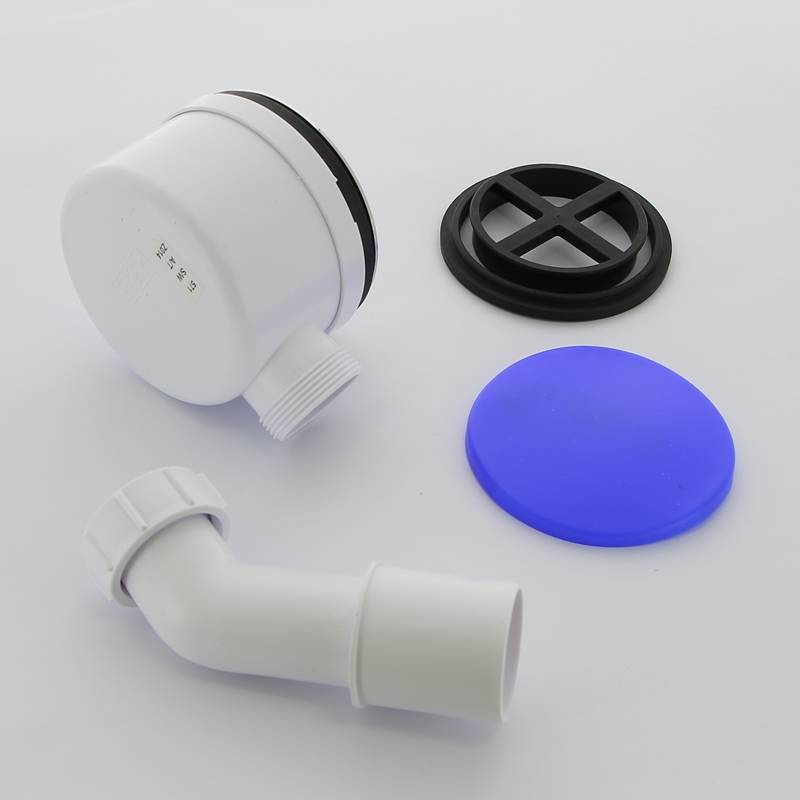 Сифон для поддона McAlpine бутылочный 90-100 мм высота 70 мм выход 40/50 мм хром MRS8CPBS