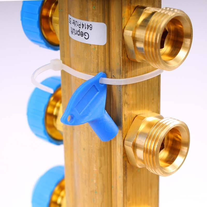 Коллекторная группа Watts HKV 1x3/4 EK 11 выходов с вентилями 10004190