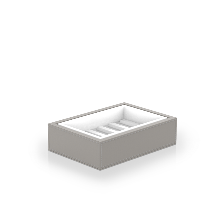 Мыльница настольная Decor Walther Brownie STS тауп/белый 0937349