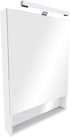 Зеркальный шкаф Roca The Gap 60 см белый ZRU9302748