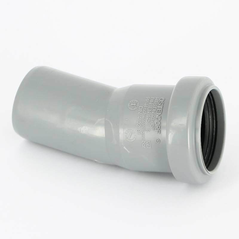 Отвод канализационный Ostendorf HTB 40х15° 111100