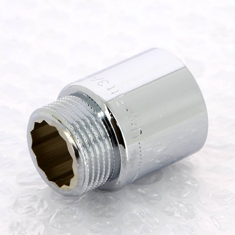 Удлинитель НВ хромированный Uni-Fitt 3/4 x 30 мм 657C3030