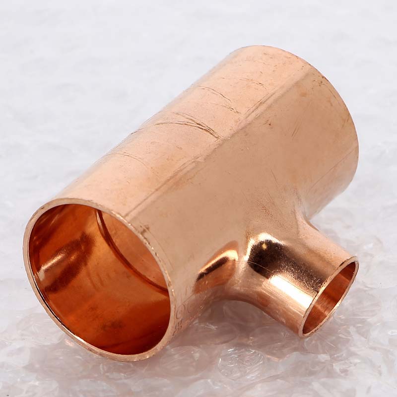 Тройник медный Viega под пайку 35х18х35 мм 109899