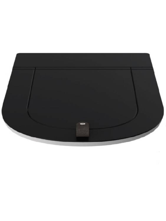 Сиденье для унитаза Artceram The One черный матовый (продается только в комплекте) THA00181