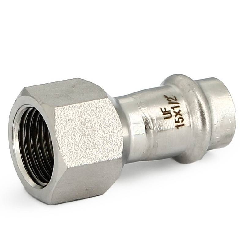 Муфта пресс с внутренней резьбой Uni-Fitt 35x1 1/4 нержавеющая сталь 771S5500