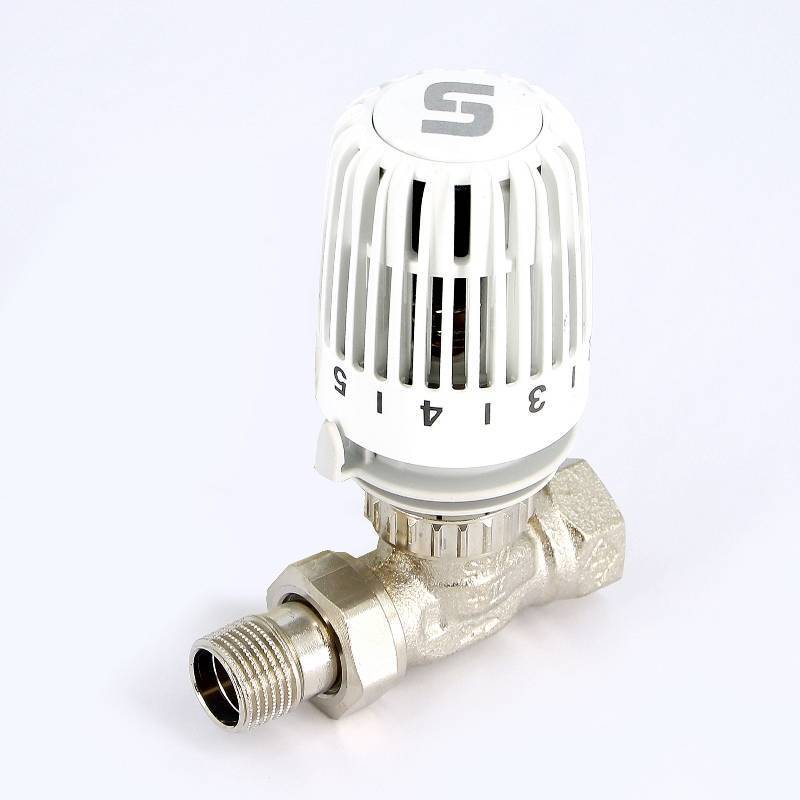 Ограничитель температуры обратного потока Uni-Fitt никелированный 1/2 467N0150