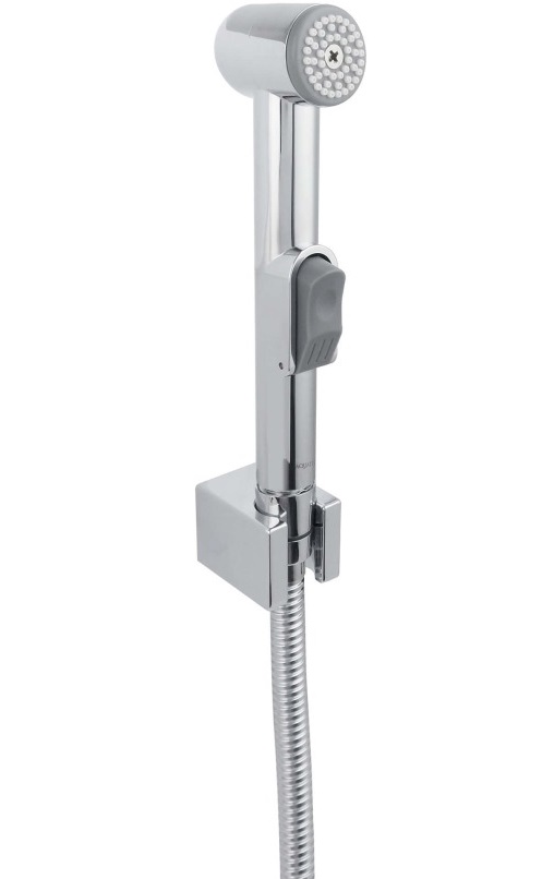 Гигиенический душ со шлангом 125 см и держателем Aquanet хром AQ2050CR