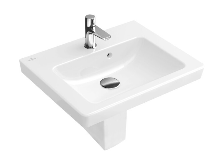 Раковина Villeroy & Boch Subway 2.0 500x400 мм альпийский белый 71135001
