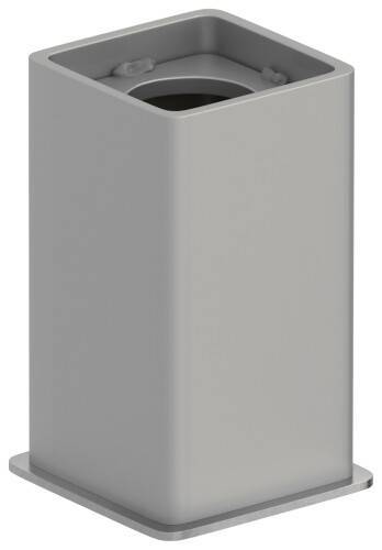 Модуль скрытого подключения Сунержа для МЭМ CUBE транспортный серый 704215270000 RAL 7042